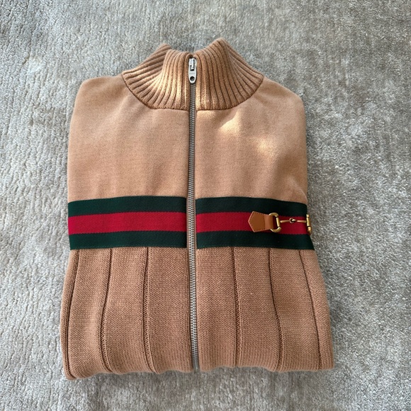 Gucci zip up sweater for men size S - Picture 2 of 5